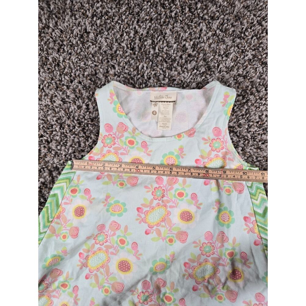 Matilda Jane Girls Tank size 4 Hello Lovely outfit Caught in a Breeze Tunic - Picture 5 of 6